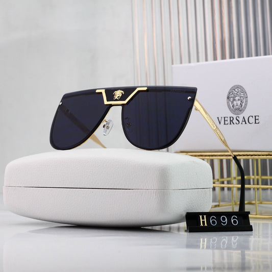 Gafas de sol con estampado de marca de agua de moda