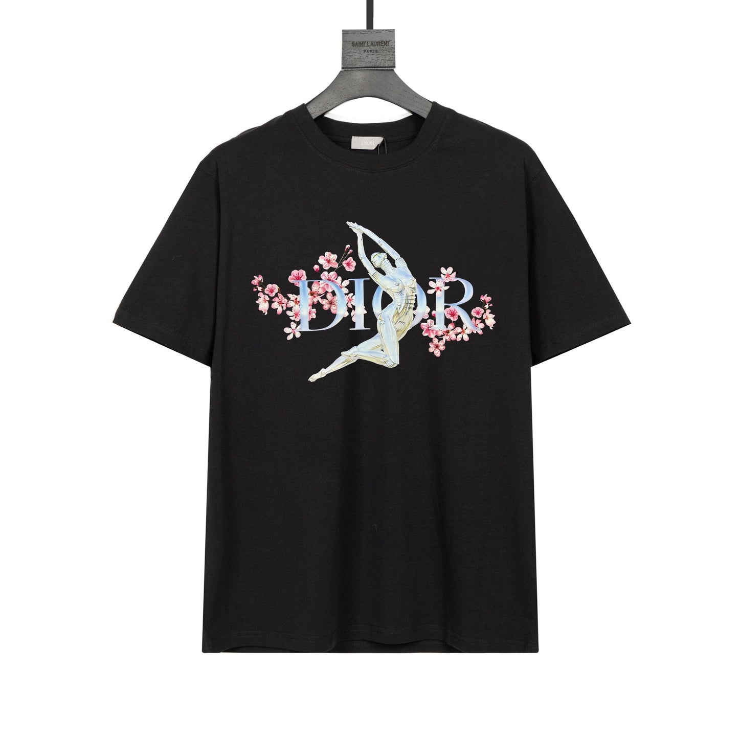 T-shirt imprimé fleurs de prunier
