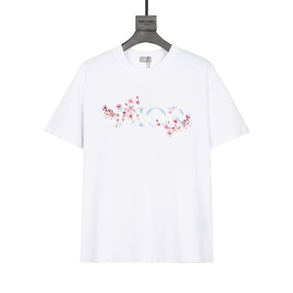 T-shirt imprimé fleur de prunier