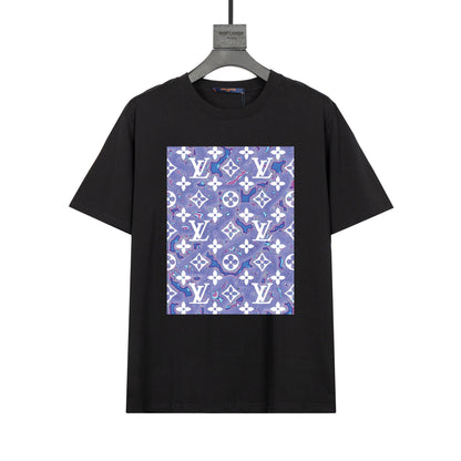 T-shirt imprimé violet