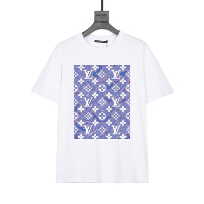 T-shirt imprimé violet