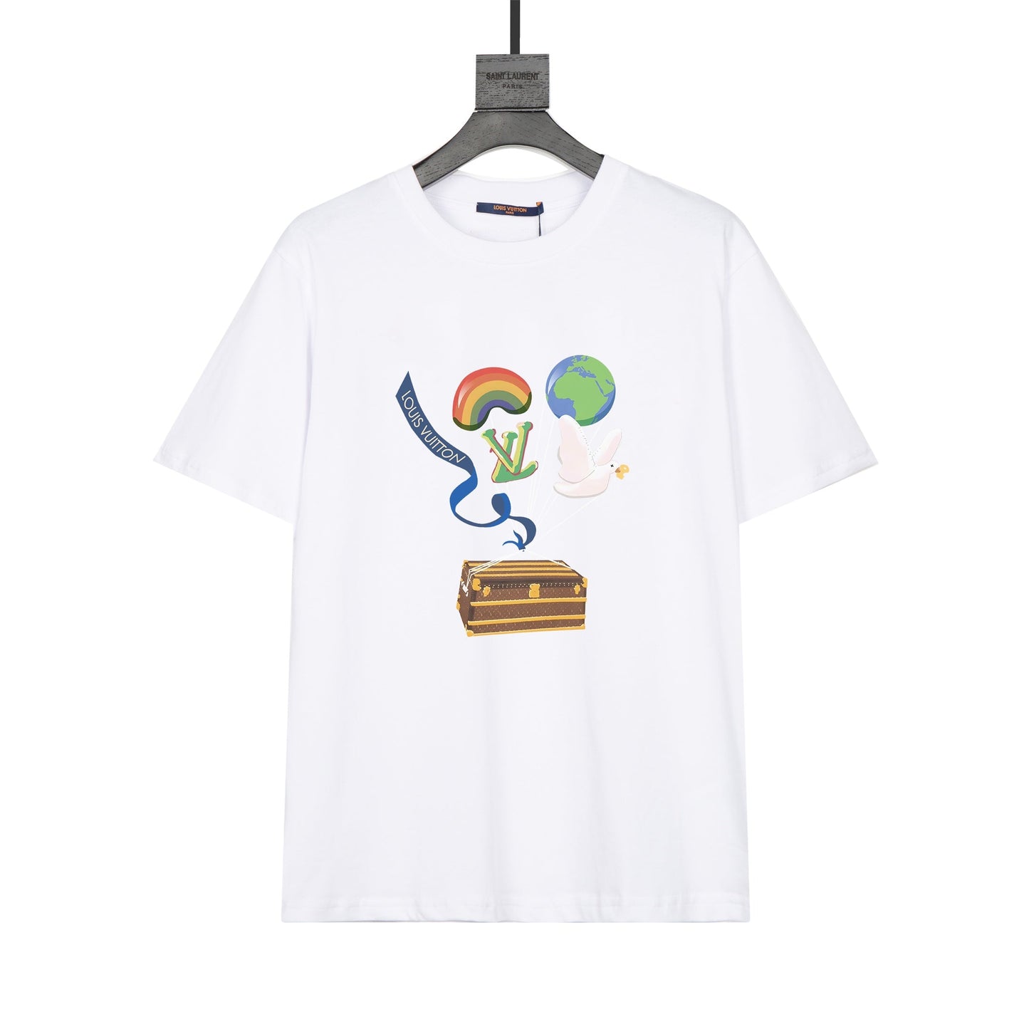 T-shirt imprimé colombe de la paix