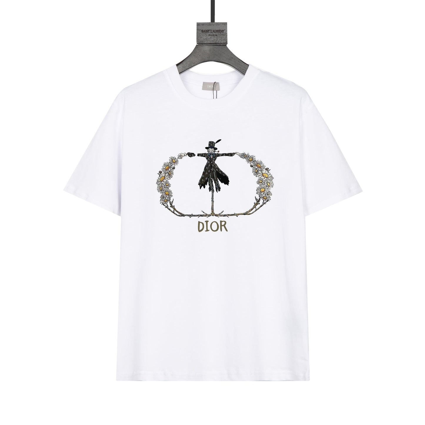 T-shirt imprimé citrouille épouvantail