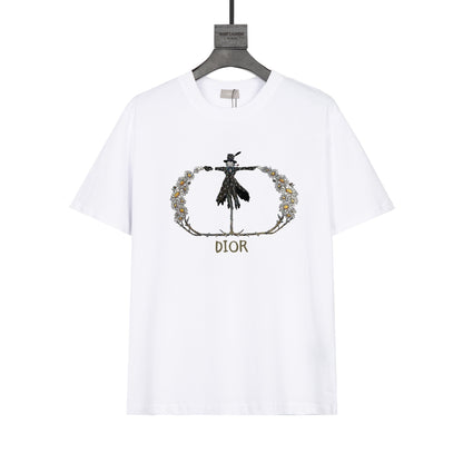 T-shirt imprimé citrouille épouvantail
