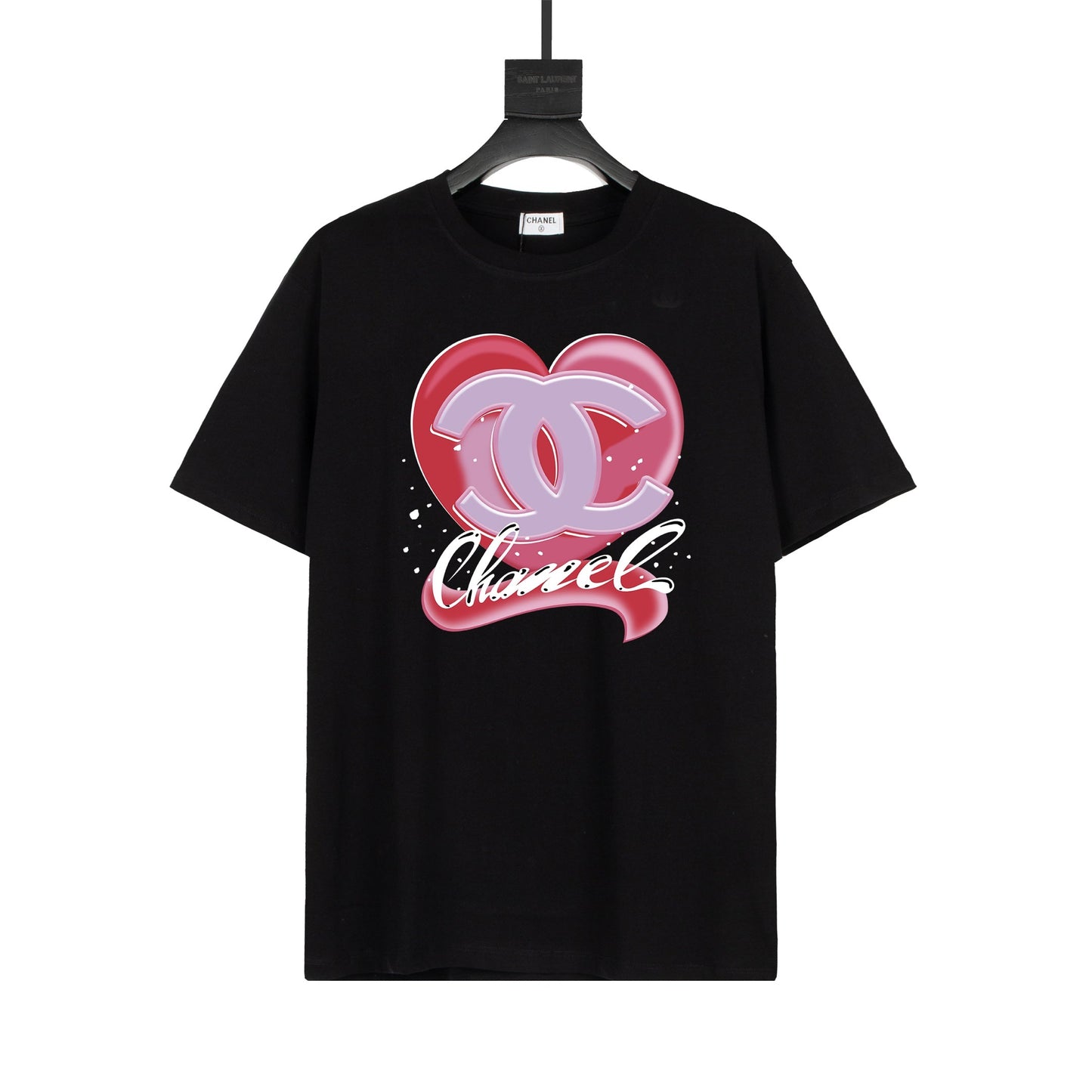 T-shirt imprimé cœurs