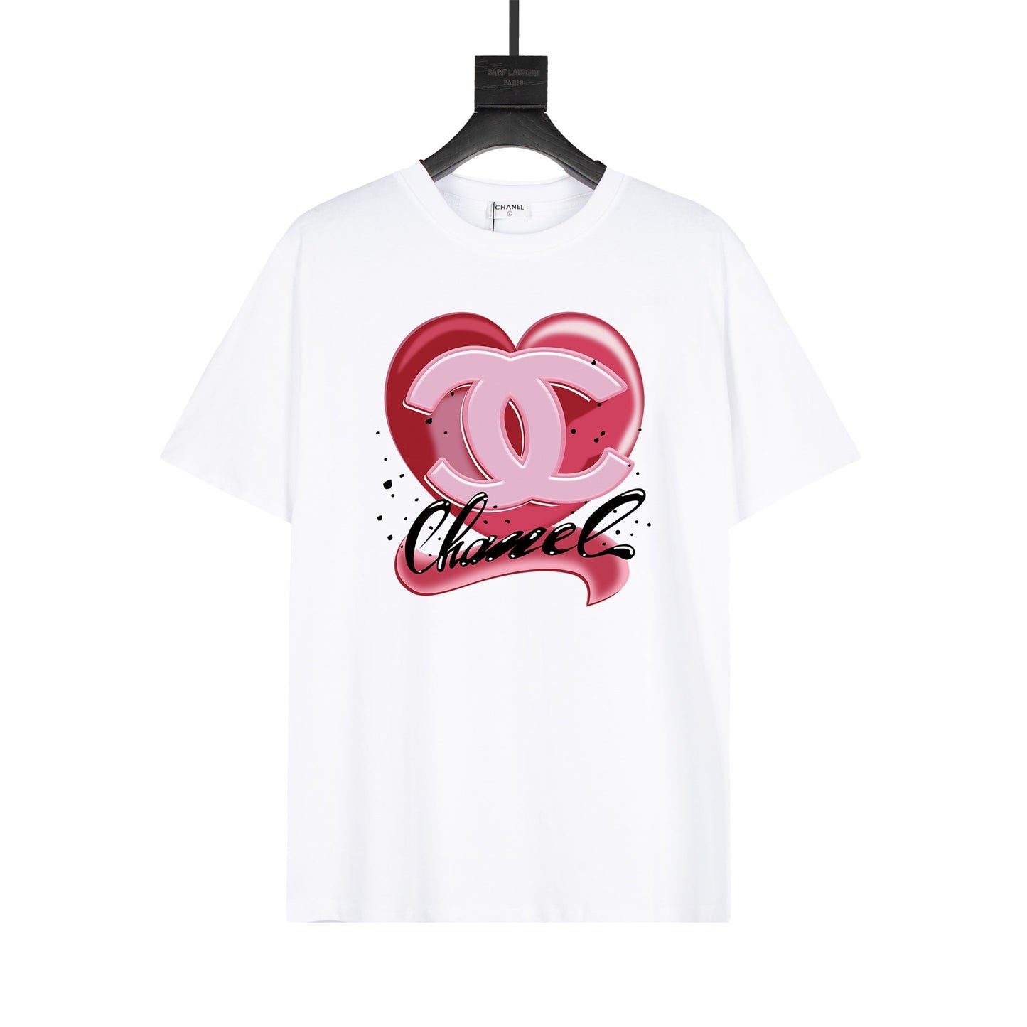 T-shirt imprimé cœurs