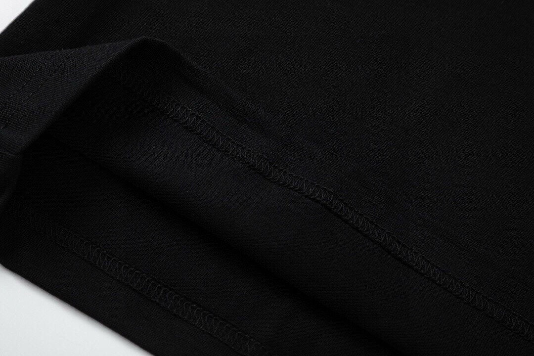 T-shirt simple en coton imprimé