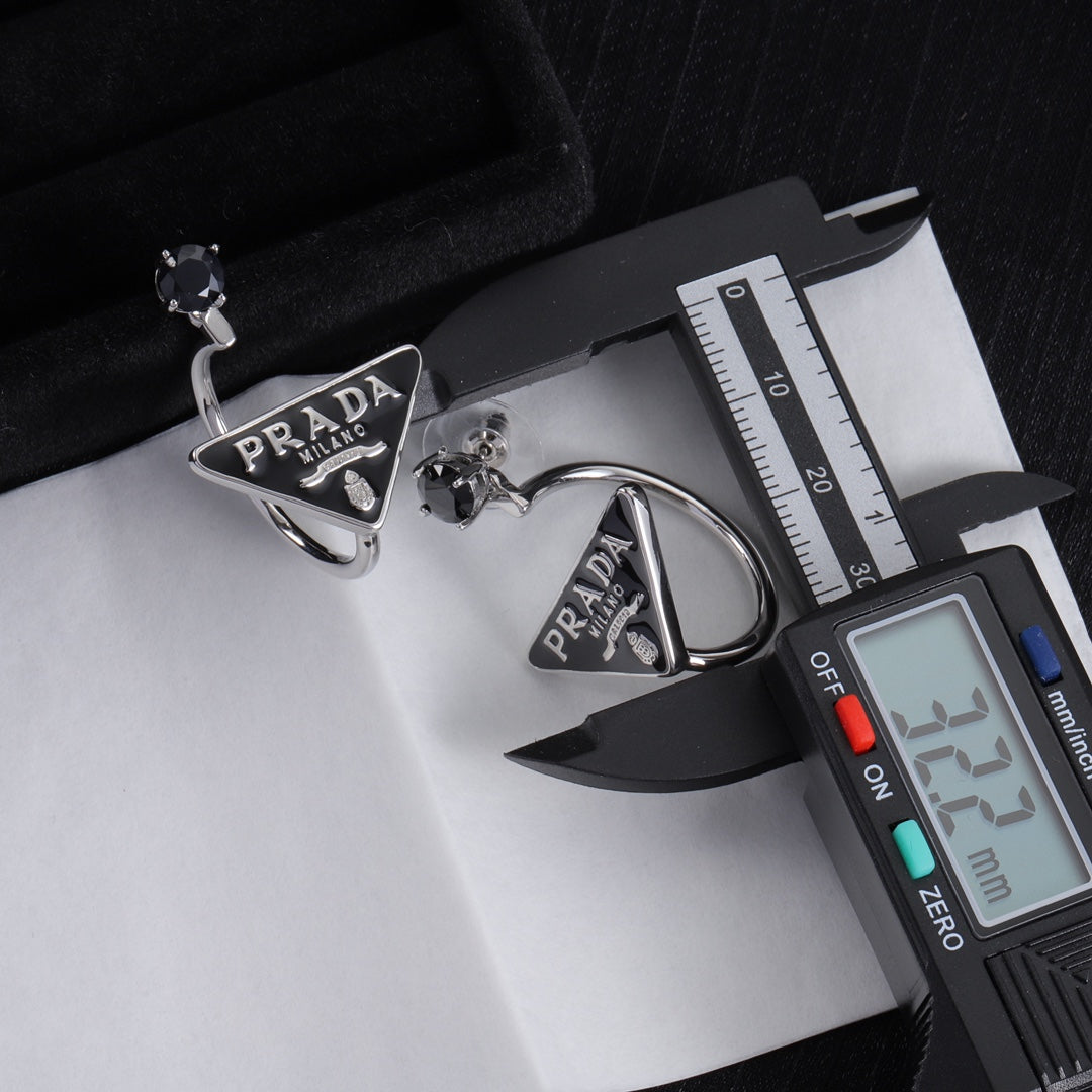 Boucles d'oreilles Symbole Triangle