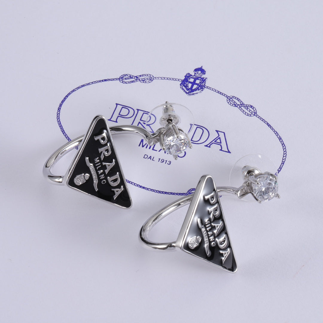 Boucles d'oreilles Symbole Triangle