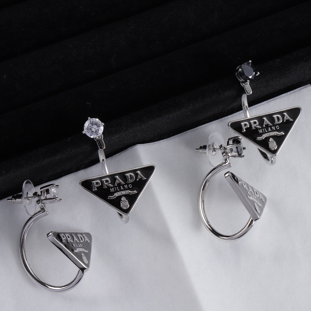 Boucles d'oreilles Symbole Triangle