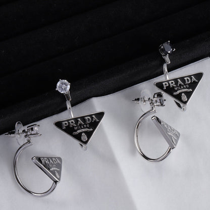 Boucles d'oreilles Symbole Triangle