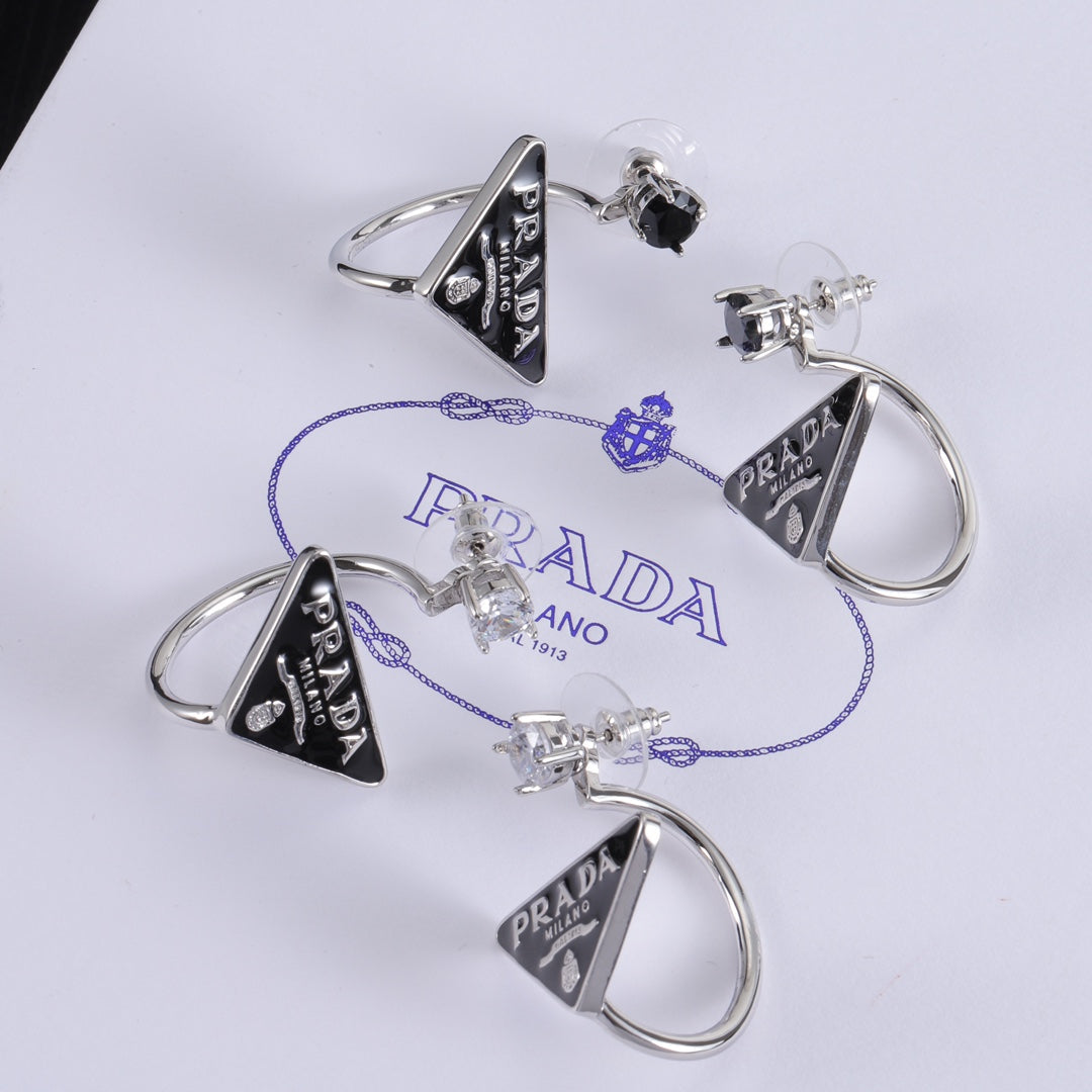 Boucles d'oreilles Symbole Triangle