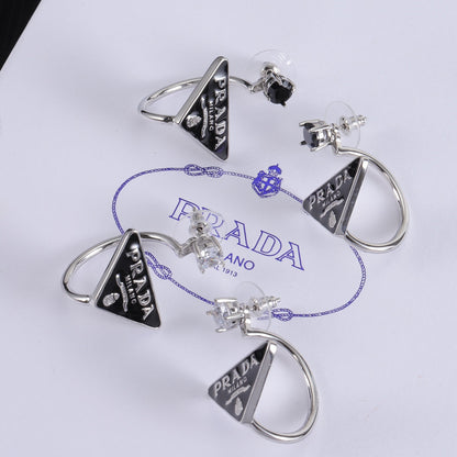 Boucles d'oreilles Symbole Triangle