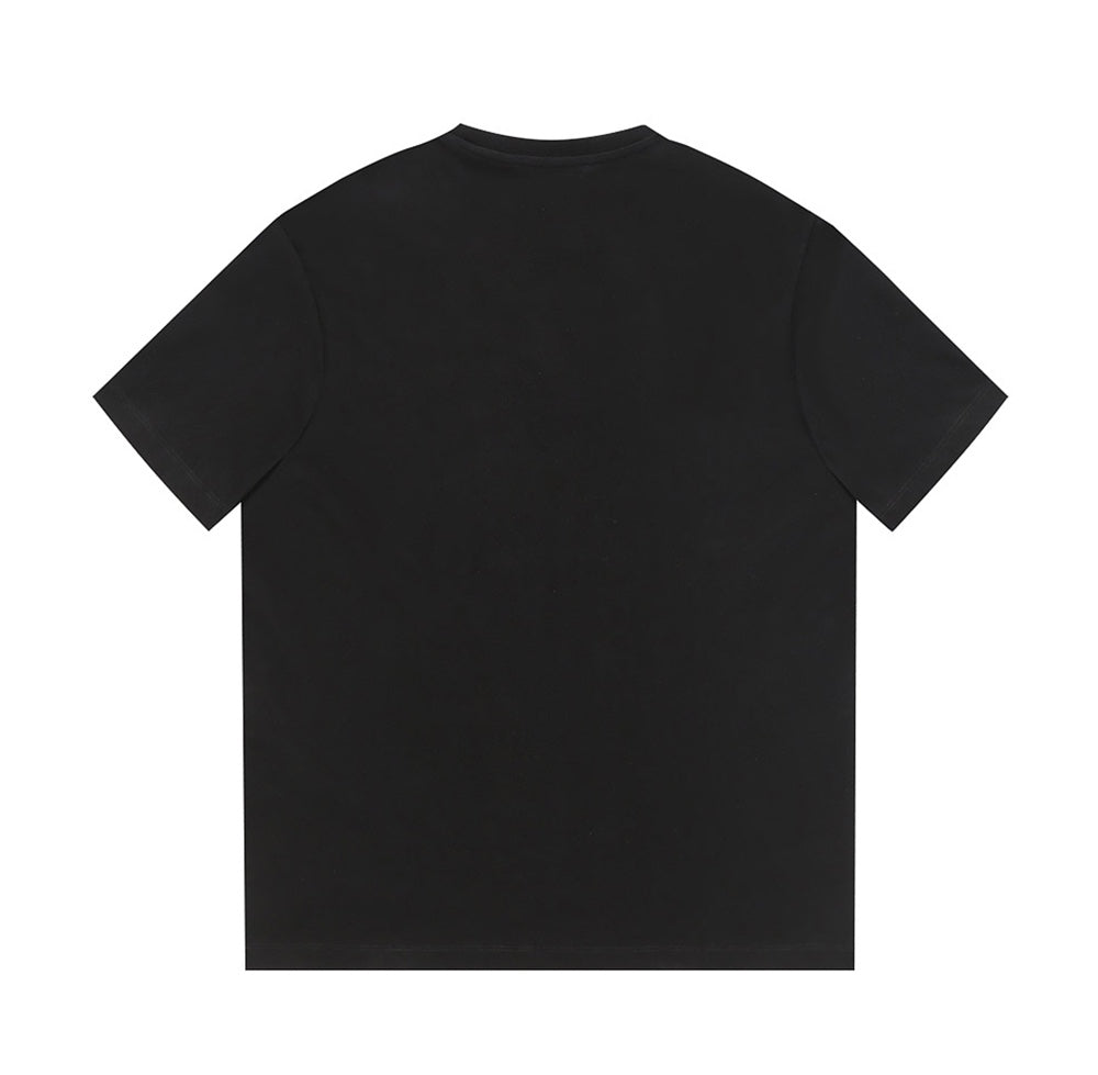 T-shirt simple en coton imprimé