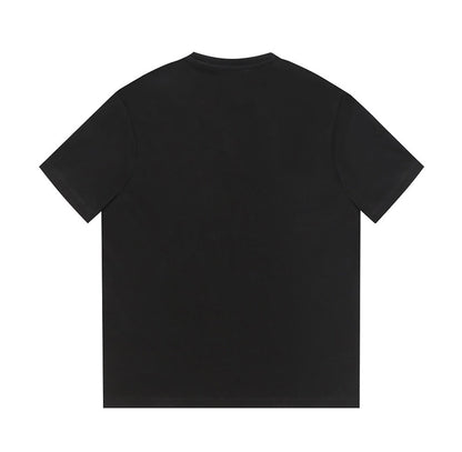 T-shirt simple en coton imprimé