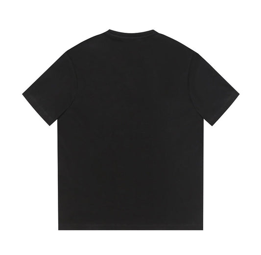 Camiseta sencilla de algodón estampada