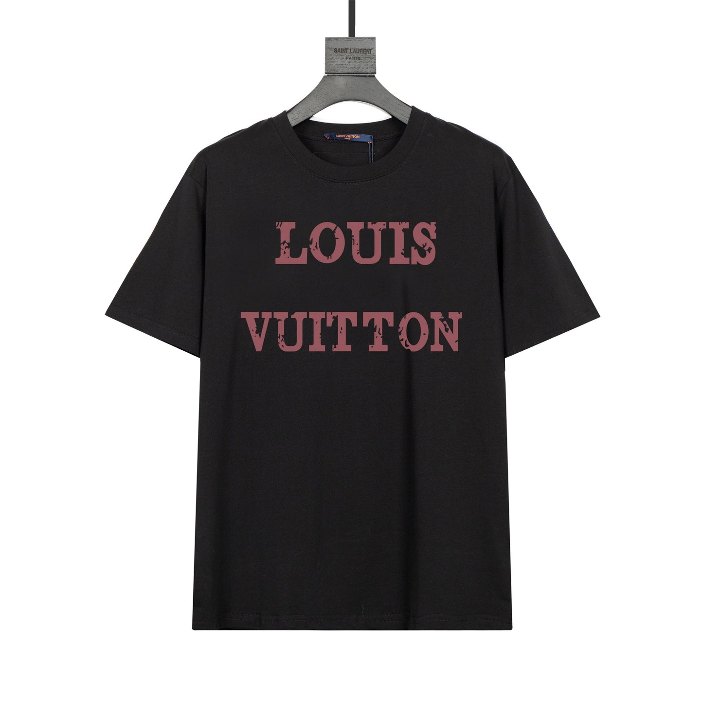 T-shirt simple à imprimé lettre