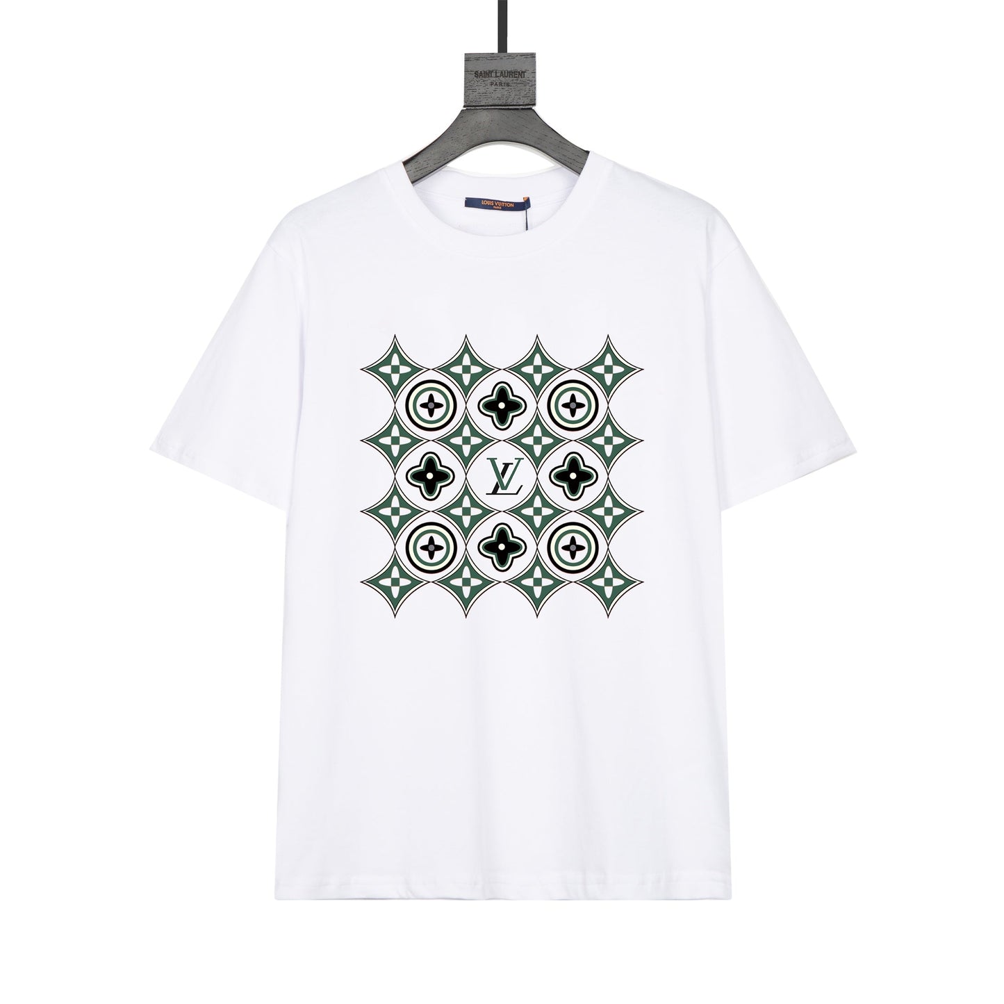 T-shirt imprimé échiquier