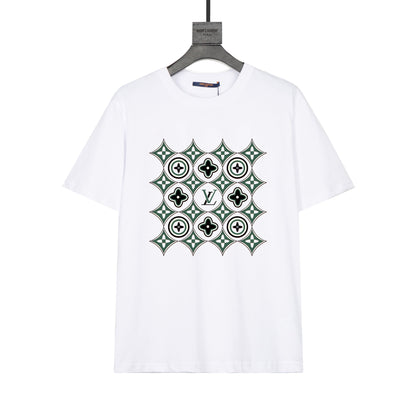 T-shirt imprimé échiquier