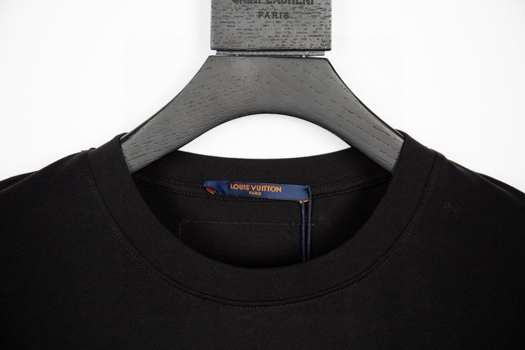 T-shirt imprimé vieilli