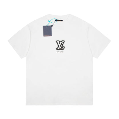 T-shirt en coton imprimé