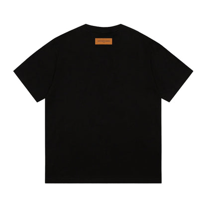 T-shirt en coton imprimé