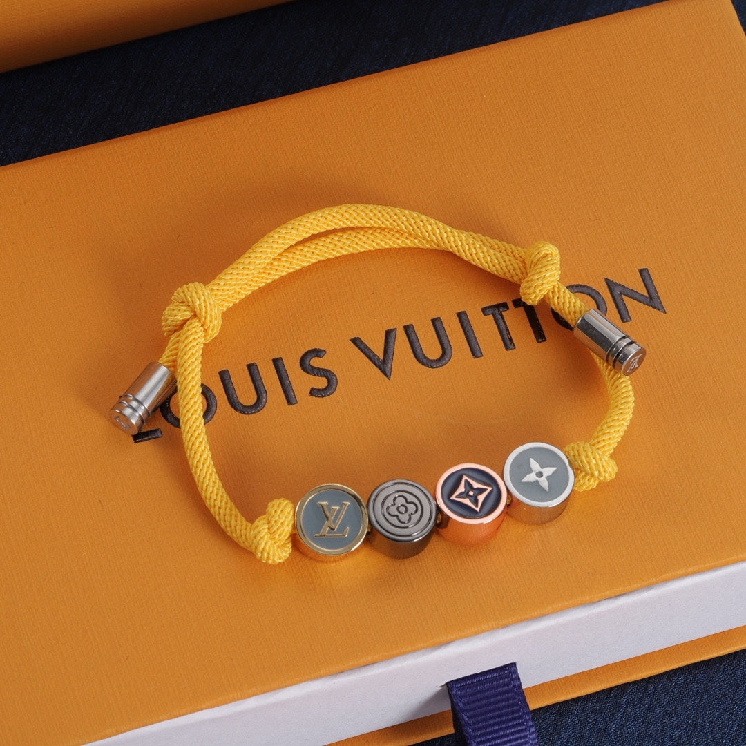 Pulsera de cuentas de esmalte de colores