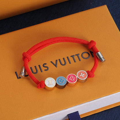Pulsera de cuentas de esmalte de colores