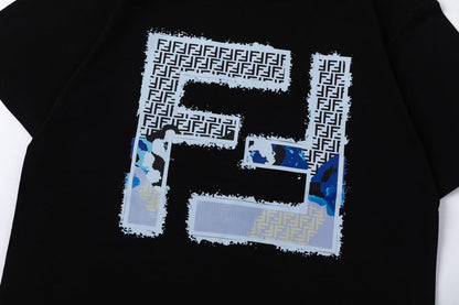 T-shirt imprimé Simple F