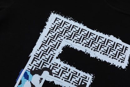 T-shirt imprimé Simple F