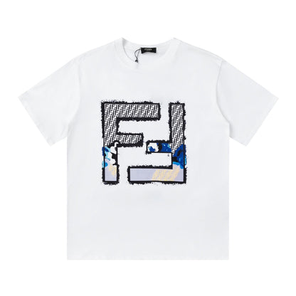T-shirt imprimé Simple F