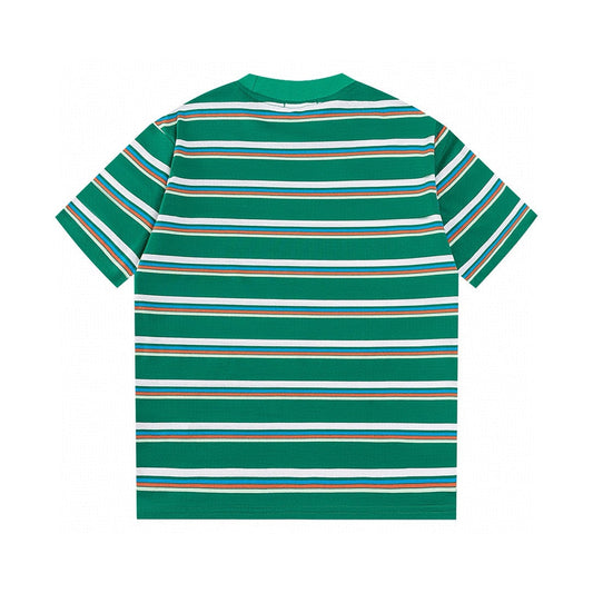 Camiseta de algodón a rayas