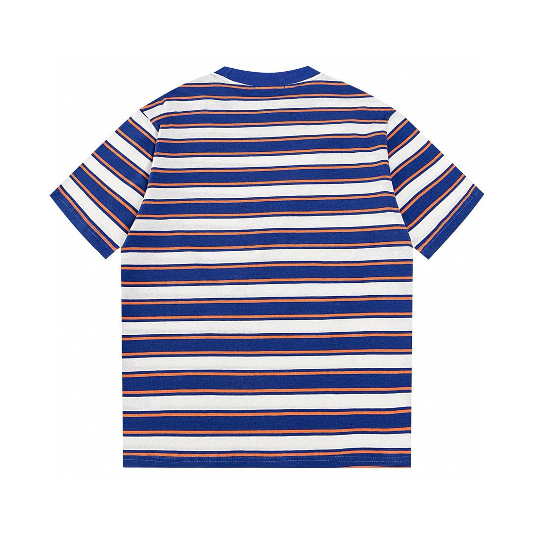 T-shirt en coton rayé