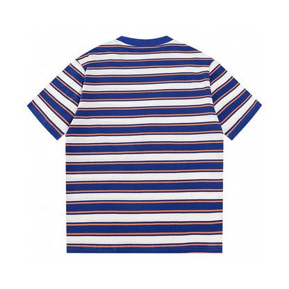 T-shirt en coton rayé