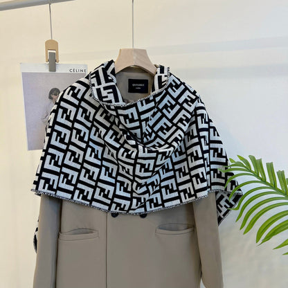 Foulard vintage estampé F
