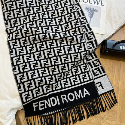 Foulard vintage estampé F