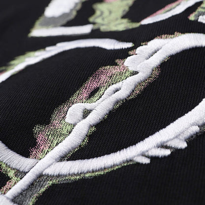 T-shirt mode avec imprimé lettre