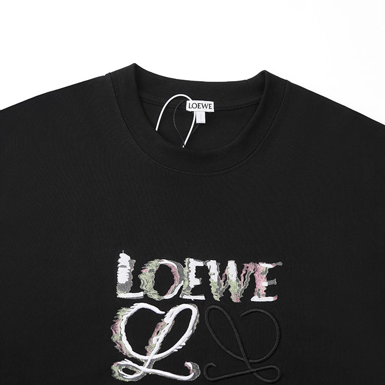 T-shirt mode avec imprimé lettre