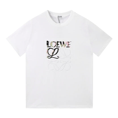 T-shirt mode avec imprimé lettre