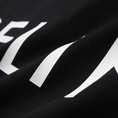 T-shirt mode avec imprimé lettres