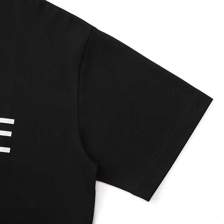 T-shirt mode avec imprimé lettres