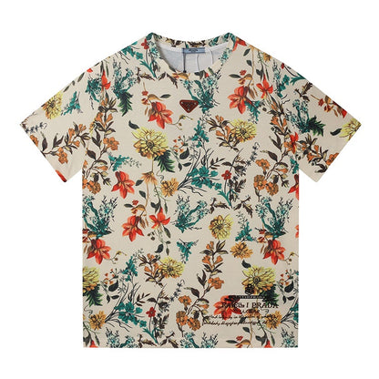 T-shirt à imprimé floral