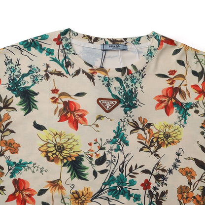 T-shirt à imprimé floral