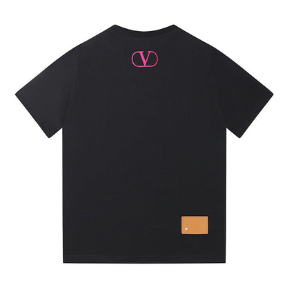 T-shirt mode imprimé lettres