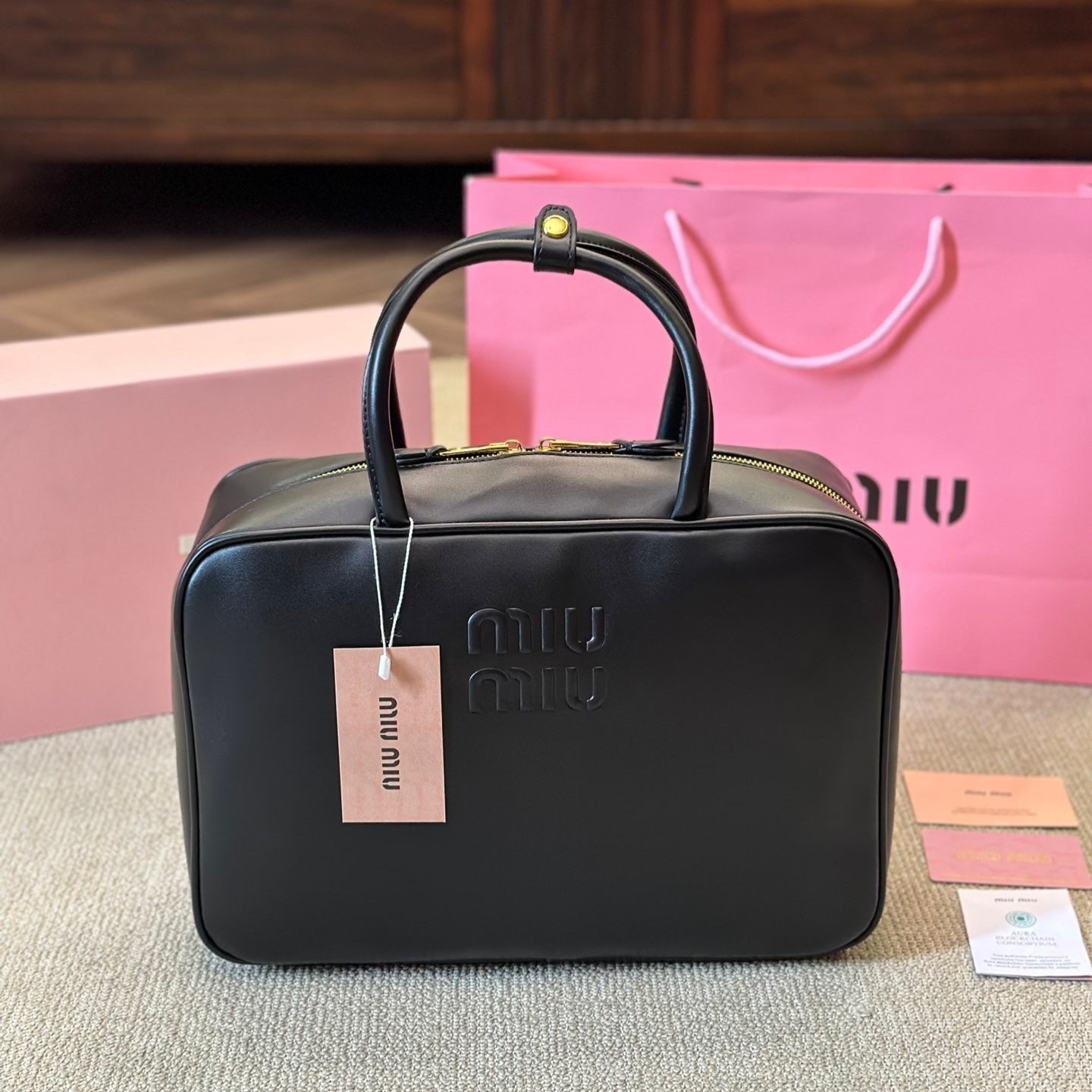 Grand sac en cuir Beau