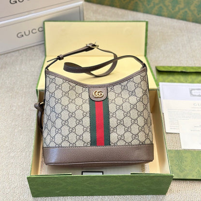 Bolso de hombro pequeño Ophidia GG