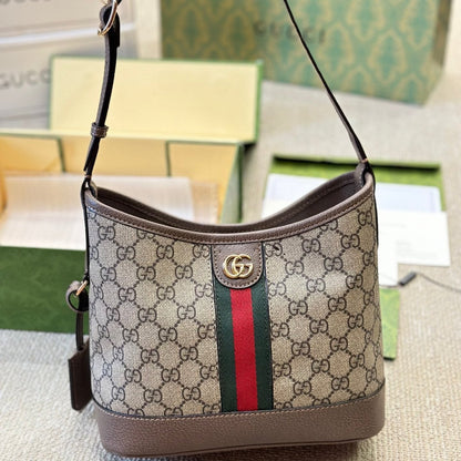 Bolso de hombro pequeño Ophidia GG