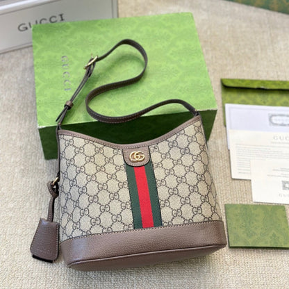 Bolso de hombro pequeño Ophidia GG