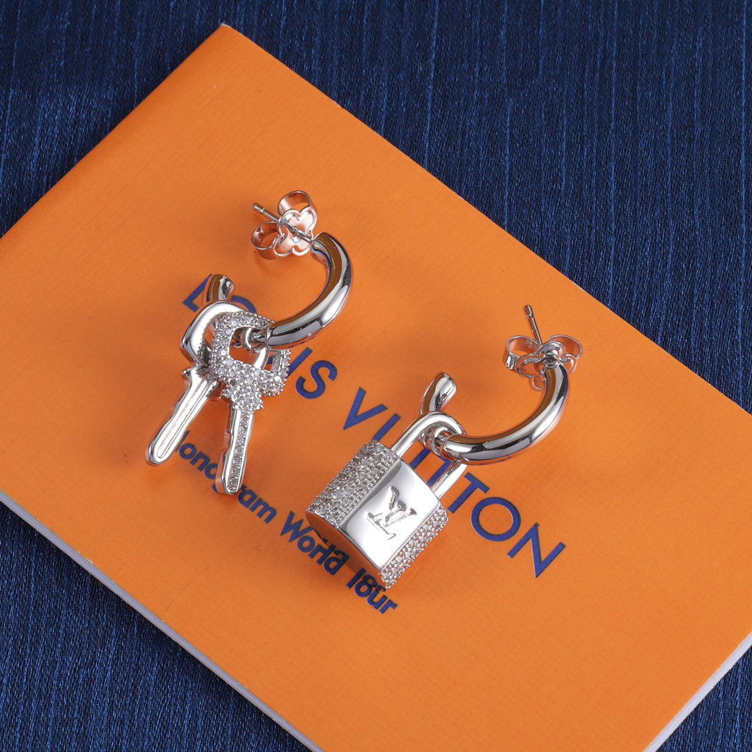 Boucles d'oreilles Cadenas tendance
