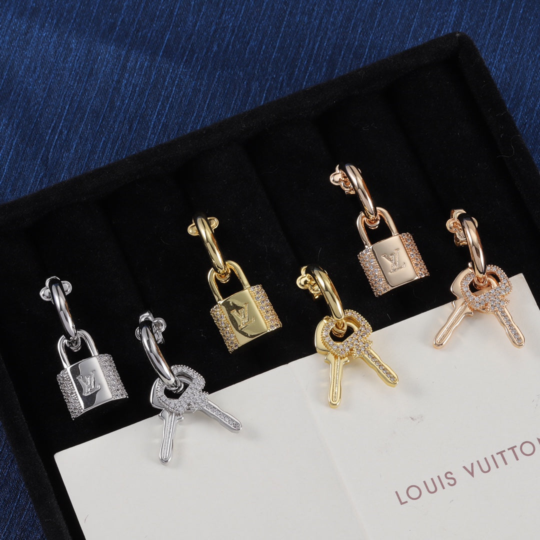 Boucles d'oreilles Cadenas tendance